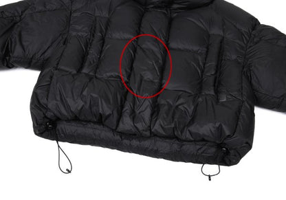 Bacon PUFFA RING WLT Stand Collar Down Jacket Black Size S