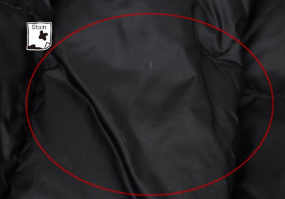 Bacon PUFFA RING WLT Stand Collar Down Jacket Black Size S