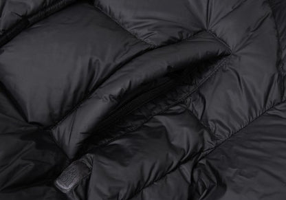 Bacon PUFFA RING WLT Stand Collar Down Jacket Black Size S