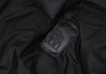 Bacon PUFFA RING WLT Stand Collar Down Jacket Black Size S