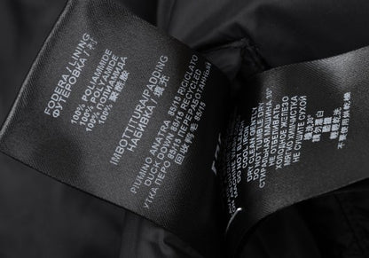 Bacon PUFFA RING WLT Stand Collar Down Jacket Black Size S