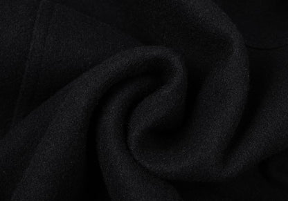 Johnson Woolen Mills Boa Lined Wool Jacket Black Size M