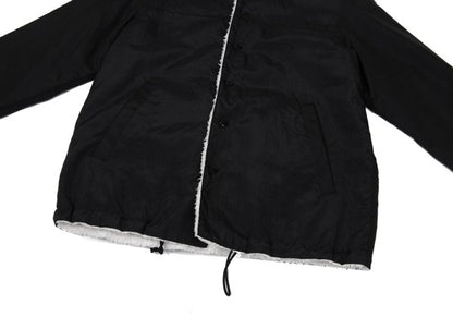 GANRYU Boa Lined Coach Jacket Black Size M