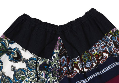Y's Baroque Print Sarouel Pants Multi Size 2