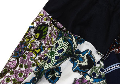 Y's Baroque Print Sarouel Pants Multi Size 2