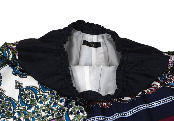 Y's Baroque Print Sarouel Pants Multi Size 2