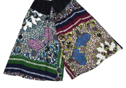 Y's Baroque Print Sarouel Pants Multi Size 2