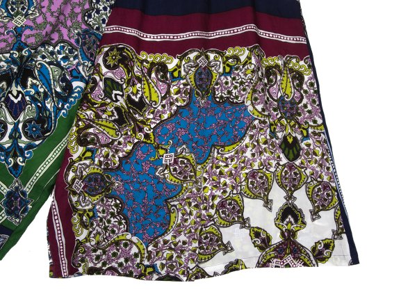 Y's Baroque Print Sarouel Pants Multi Size 2