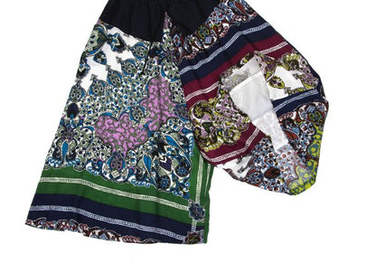 Y's Baroque Print Sarouel Pants Multi Size 2