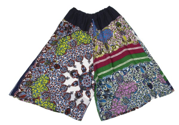 Y's Baroque Print Sarouel Pants Multi Size 2
