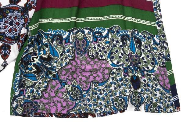 Y's Baroque Print Sarouel Pants Multi Size 2