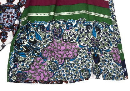Y's Baroque Print Sarouel Pants Multi Size 2