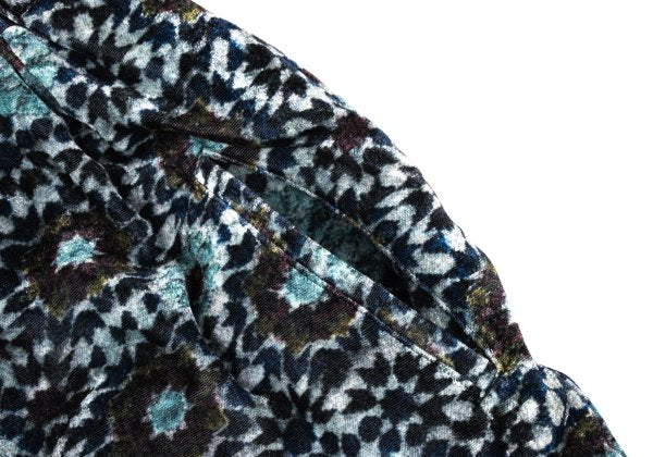 Y's Kaleidoscope Velour Harem Pants Light Blue Size 2