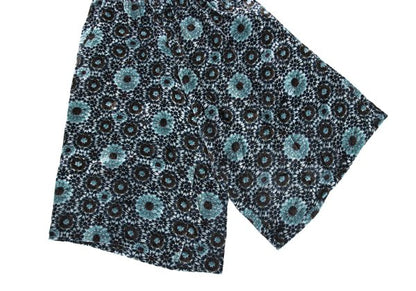 Y's Kaleidoscope Velour Harem Pants Light Blue Size 2