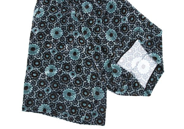 Y's Kaleidoscope Velour Harem Pants Light Blue Size 2