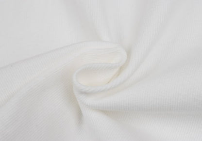 LIMI feu Asymmetrical Strap Rib Cami Top White Blouse Size S