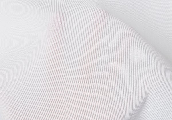 PLEATS PLEASE Mist Pleated High Neck T-Shirt White Size 3