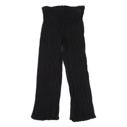 ISSEY MIYAKE me Dyed Crepe Pleated Pants Black Size F