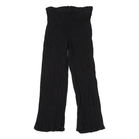 ISSEY MIYAKE me Dyed Crepe Pleated Pants Black Size F