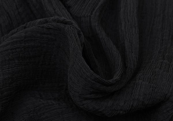 ISSEY MIYAKE me Dyed Crepe Pleated Pants Black Size F