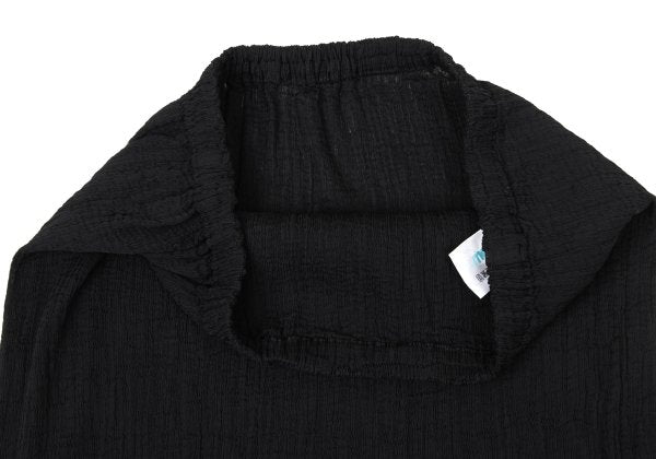 ISSEY MIYAKE me Dyed Crepe Pleated Skirt Black Size F