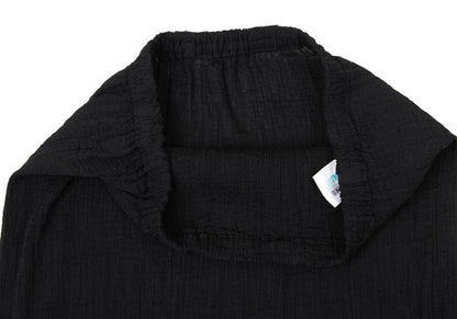 ISSEY MIYAKE me Dyed Crepe Pleated Skirt Black Size F