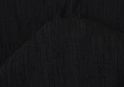 ISSEY MIYAKE me Dyed Crepe Pleated Skirt Black Size F