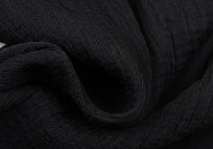 ISSEY MIYAKE me Dyed Crepe Pleated Skirt Black Size F