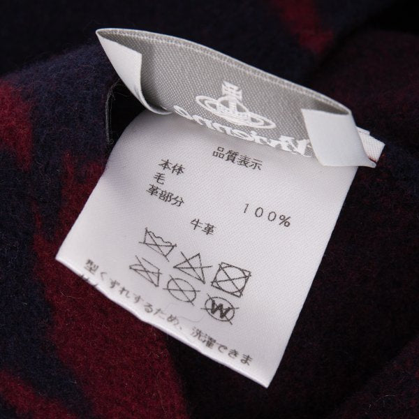 Vivienne Westwood Botanical Wool Cap Navy