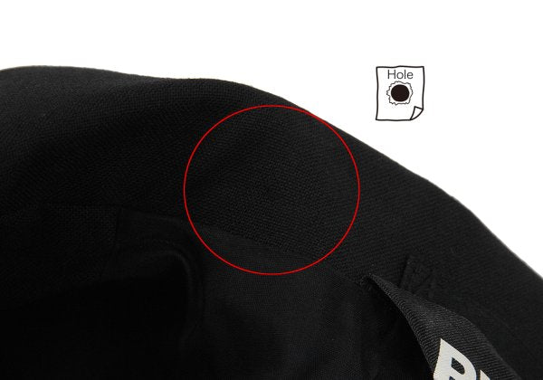 BLACK COMME des GARCONS Wool Peaked Jacket Black Size S