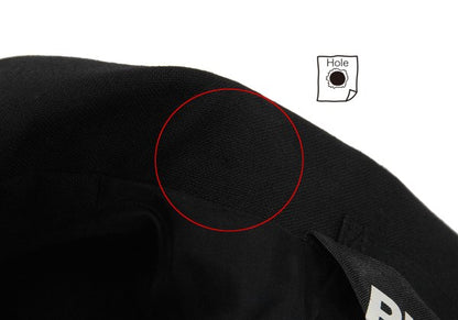 BLACK COMME des GARCONS Wool Peaked Jacket Black Size S