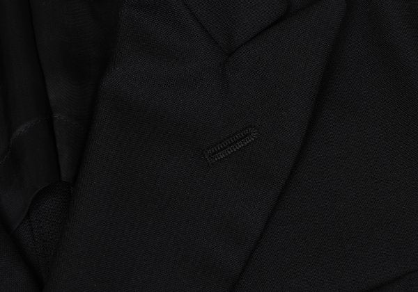 BLACK COMME des GARCONS Wool Peaked Jacket Black Size S