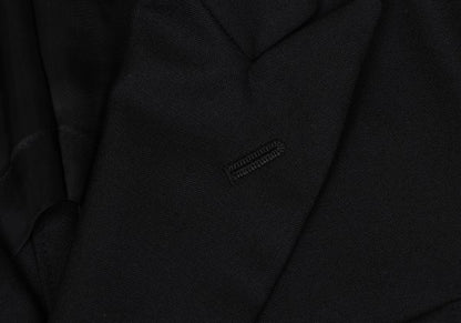 BLACK COMME des GARCONS Wool Peaked Jacket Black Size S