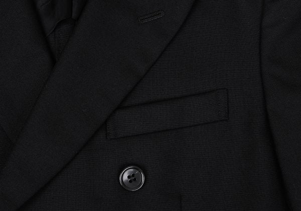BLACK COMME des GARCONS Wool Peaked Jacket Black Size S