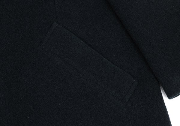 Y's for men Melton Wool Double Breasted Coat Navy Size S