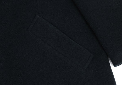 Y's for men Melton Wool Double Breasted Coat Navy Size S