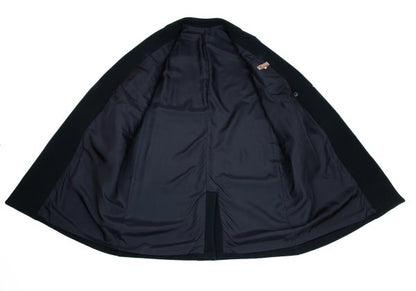 Y's for men Melton Wool Double Breasted Coat Navy Size S