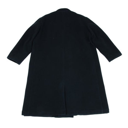 Y's for men Melton Wool Double Breasted Coat Navy Size S
