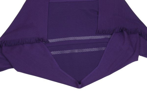 ISSEY MIYAKE A-POC INSIDE Dyed Fringe Cardigan Purple Size 2