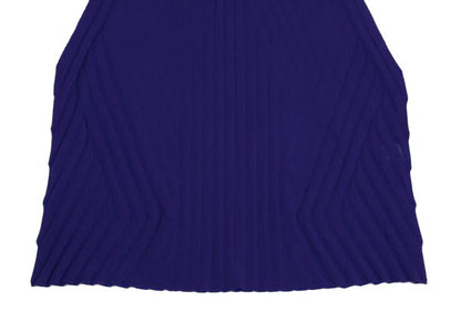 ISSEY MIYAKE A-POC INSIDE Dyed Mesh Tunic Blue Blouse Size 2