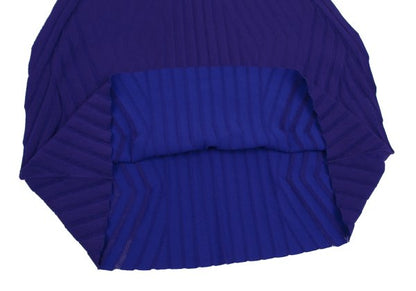 ISSEY MIYAKE A-POC INSIDE Dyed Mesh Tunic Blue Blouse Size 2