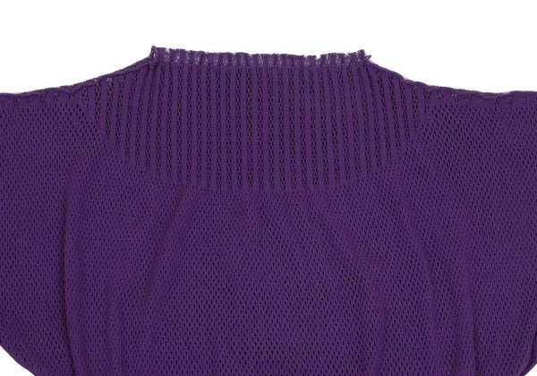 ISSEY MIYAKE A-POC INSIDE Mesh Cut-Out Top Purple Size 2
