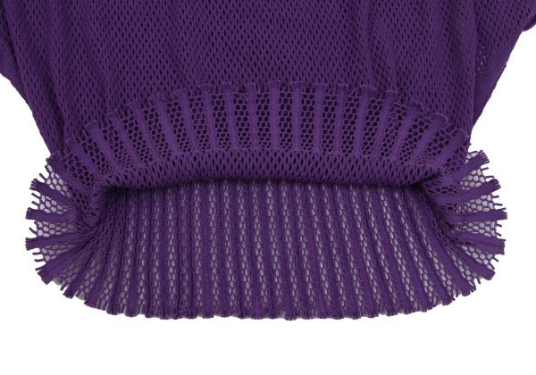 ISSEY MIYAKE A-POC INSIDE Mesh Cut-Out Top Purple Size 2