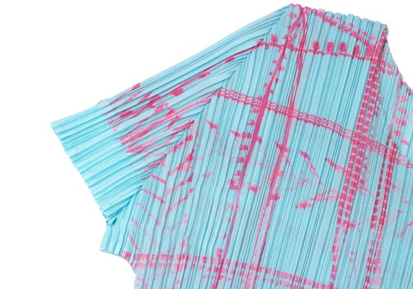 PLEATS PLEASE All Over Print T-Shirt Multi Size 4