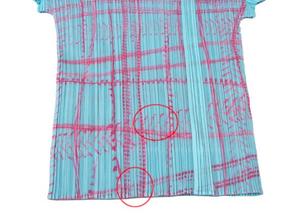 PLEATS PLEASE All Over Print T-Shirt Multi Size 4