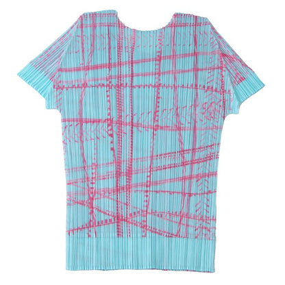 PLEATS PLEASE All Over Print T-Shirt Multi Size 4
