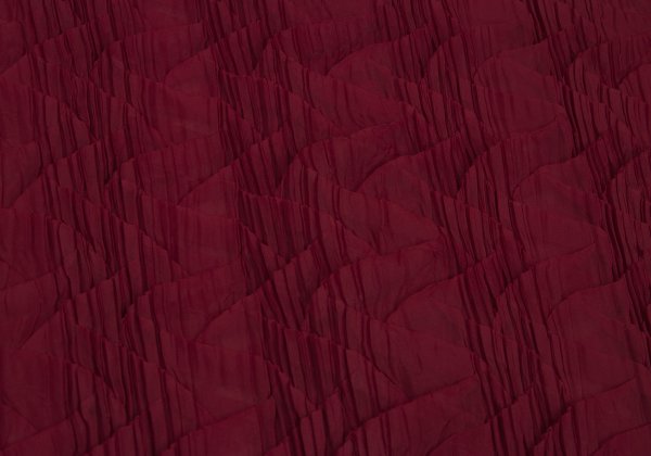 ISSEY MIYAKE WHITE LABEL Zigzag Pleated Shirt Red Size 3