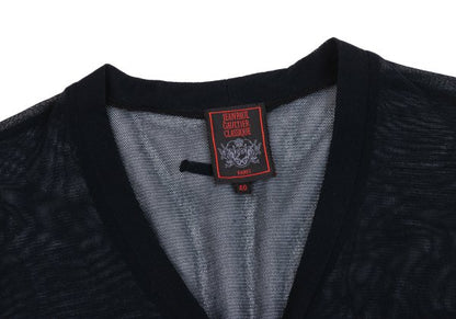 Jean Paul GAULTIER CLASSIQUE Power Cardigan Black Size 40