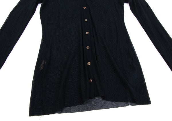 Jean Paul GAULTIER CLASSIQUE Power Cardigan Black Size 40