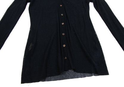 Jean Paul GAULTIER CLASSIQUE Power Cardigan Black Size 40